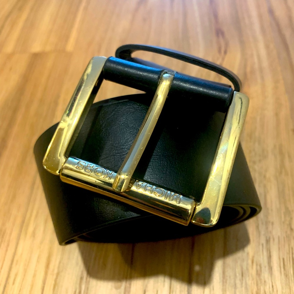 Michael Kors Woman’s Gold Buckle Belt
